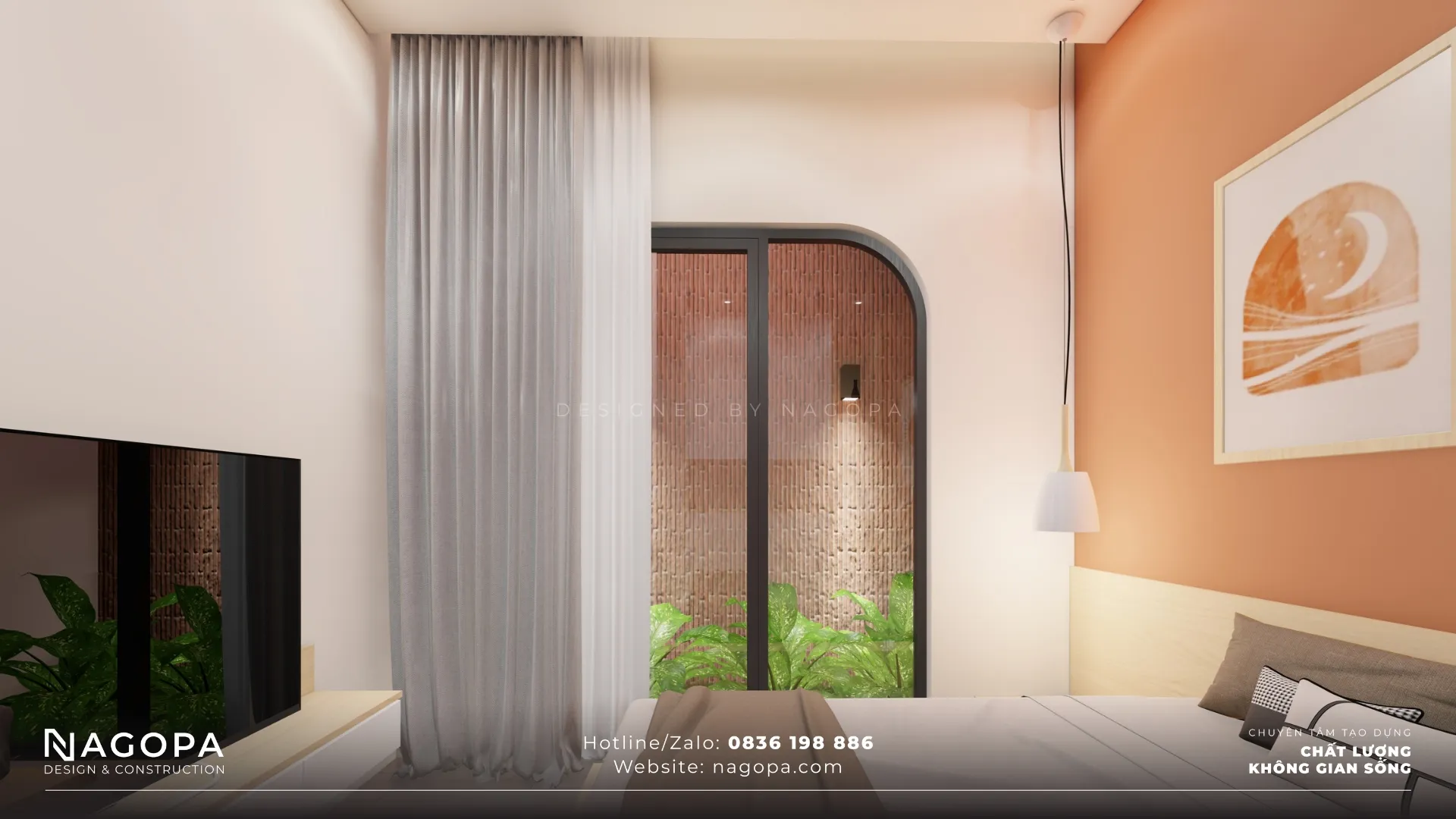 nhà cấp 3 5x25m có 2 phòng ngủ 14