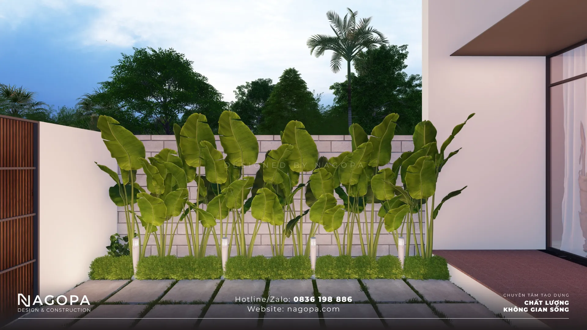 nhà cấp 3 5x25m có 2 phòng ngủ 4