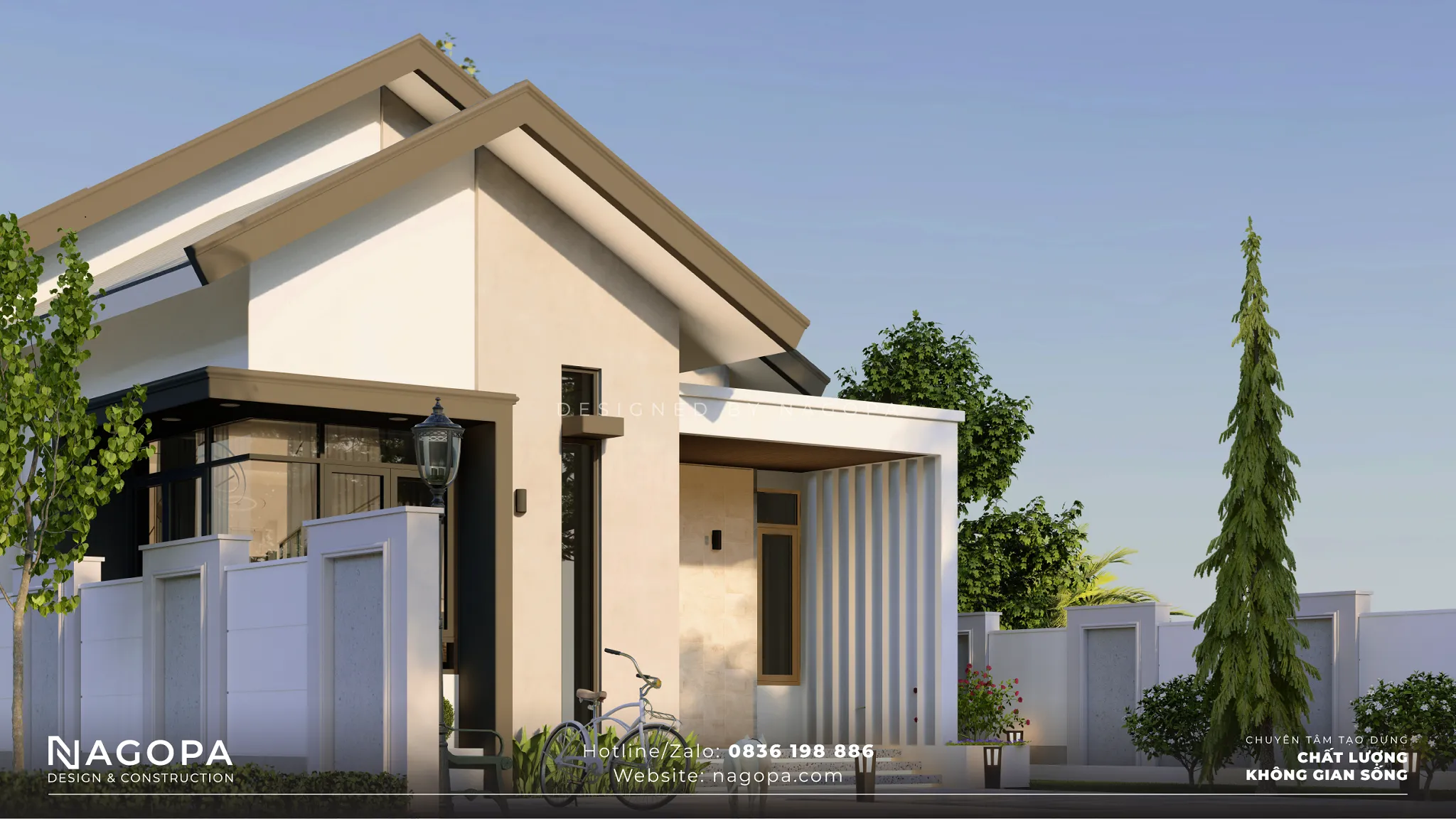 nhà cấp 4 ngang 8 dài 13m go2404 2