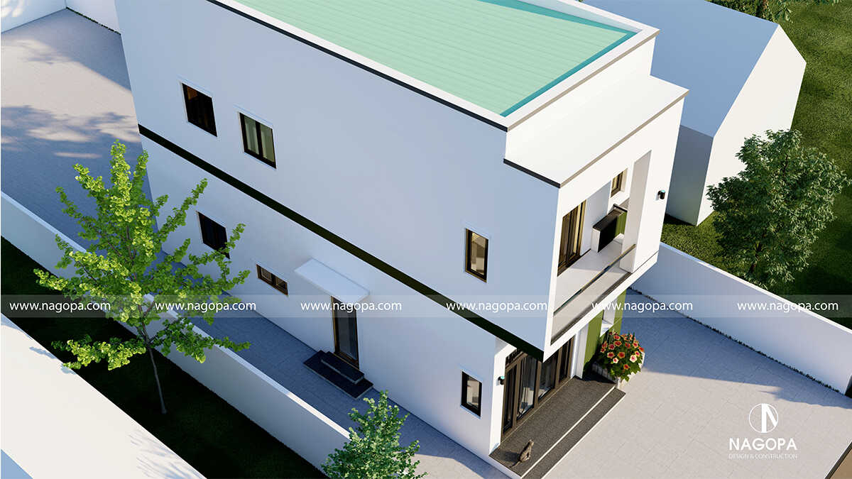 nhà phố 2 tầng 5x12m hiện đại 3