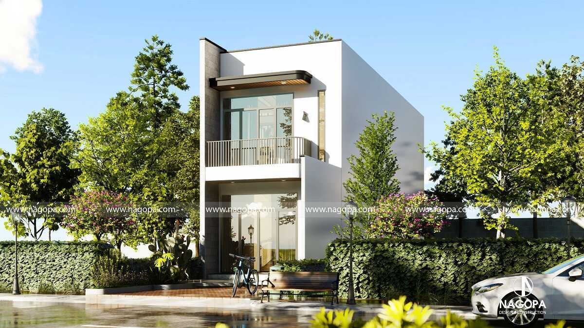 nhà phố 2 tầng 5x16m hiện đại gia đình anh hiệp 1