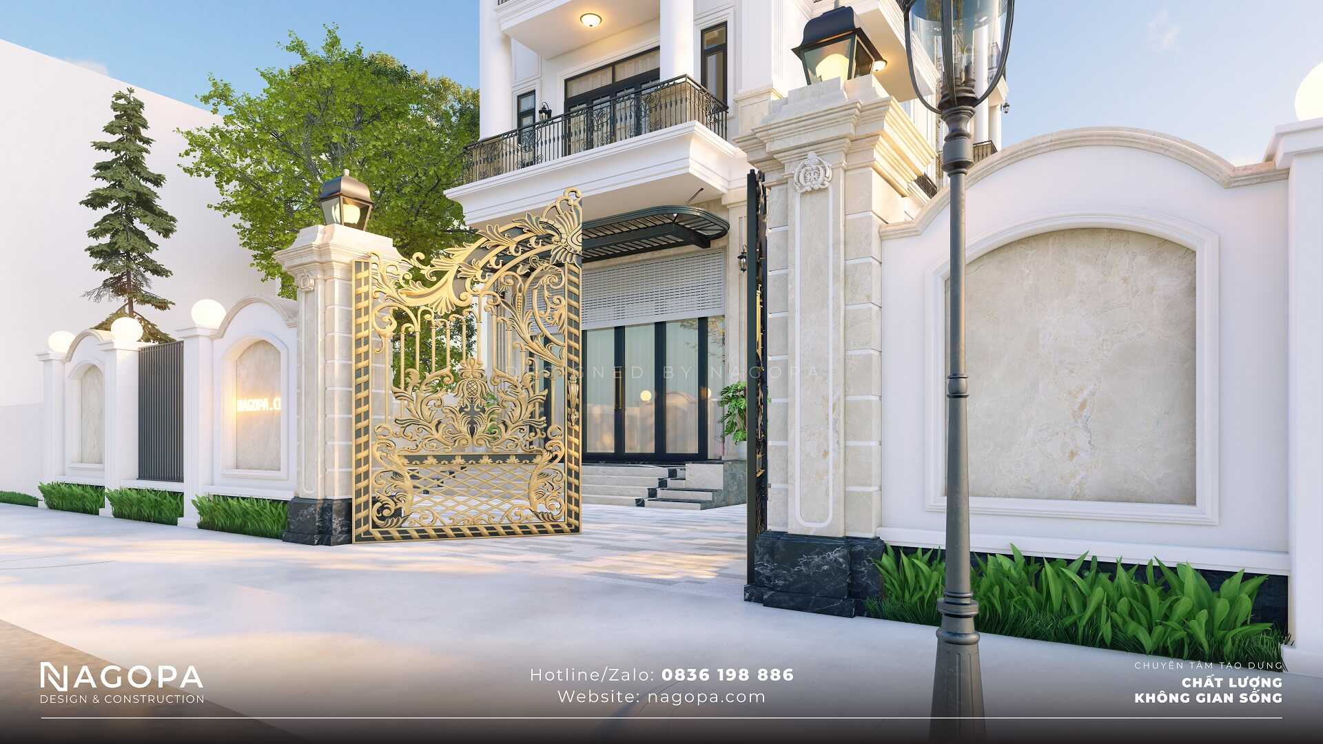 Nhà phố 6 tầng tân cổ điển tại Dầu Tiếng 2