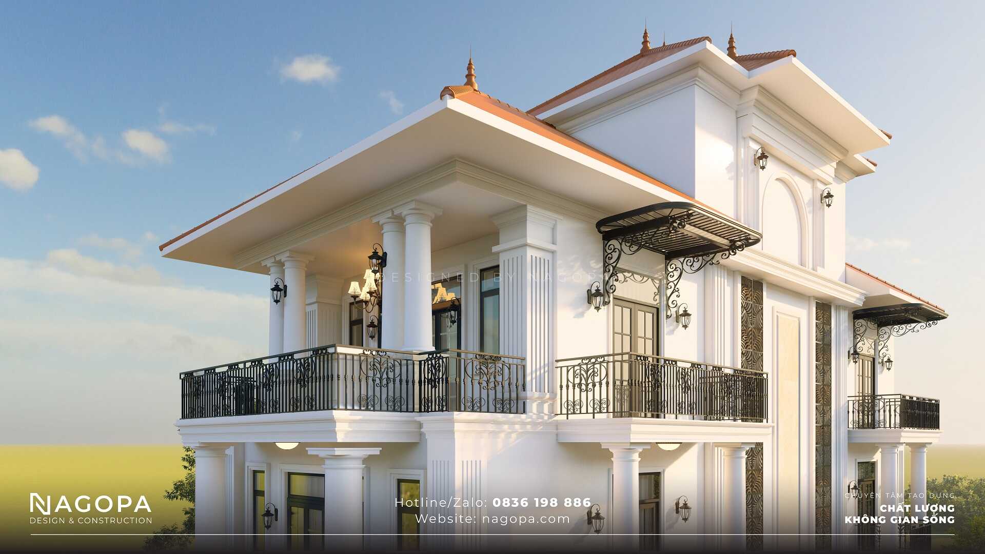 Nhà phố 6 tầng tân cổ điển tại Dầu Tiếng 3
