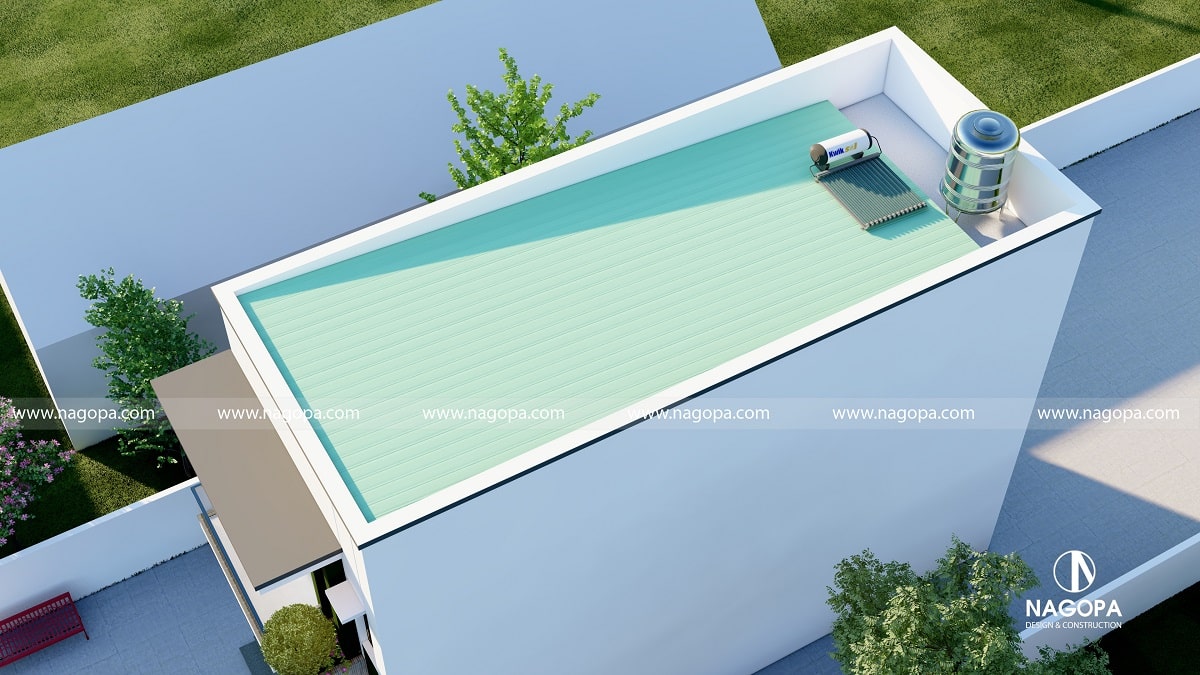 nhà phố hiện đại 2 tầng diện tích 60m2 gđ anh tâm 4