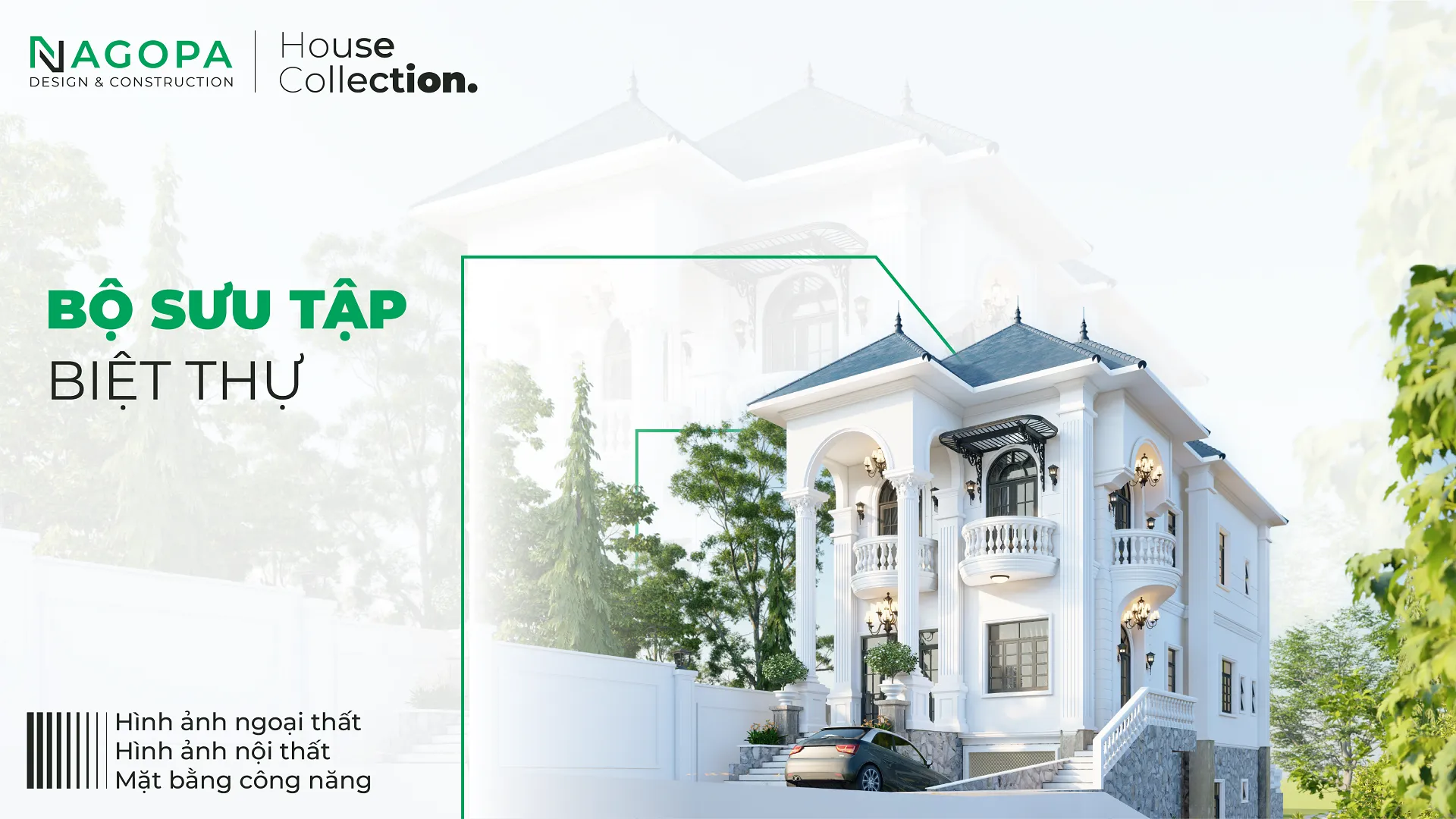 những dự án biệt thự đẹp