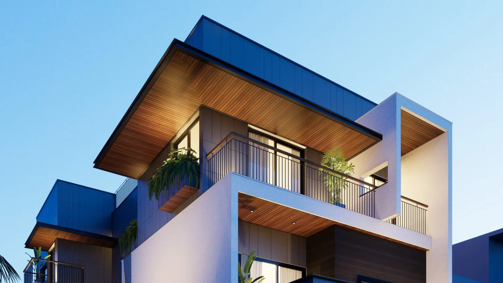 xu hướng vật liệu biệt thự hiện đại