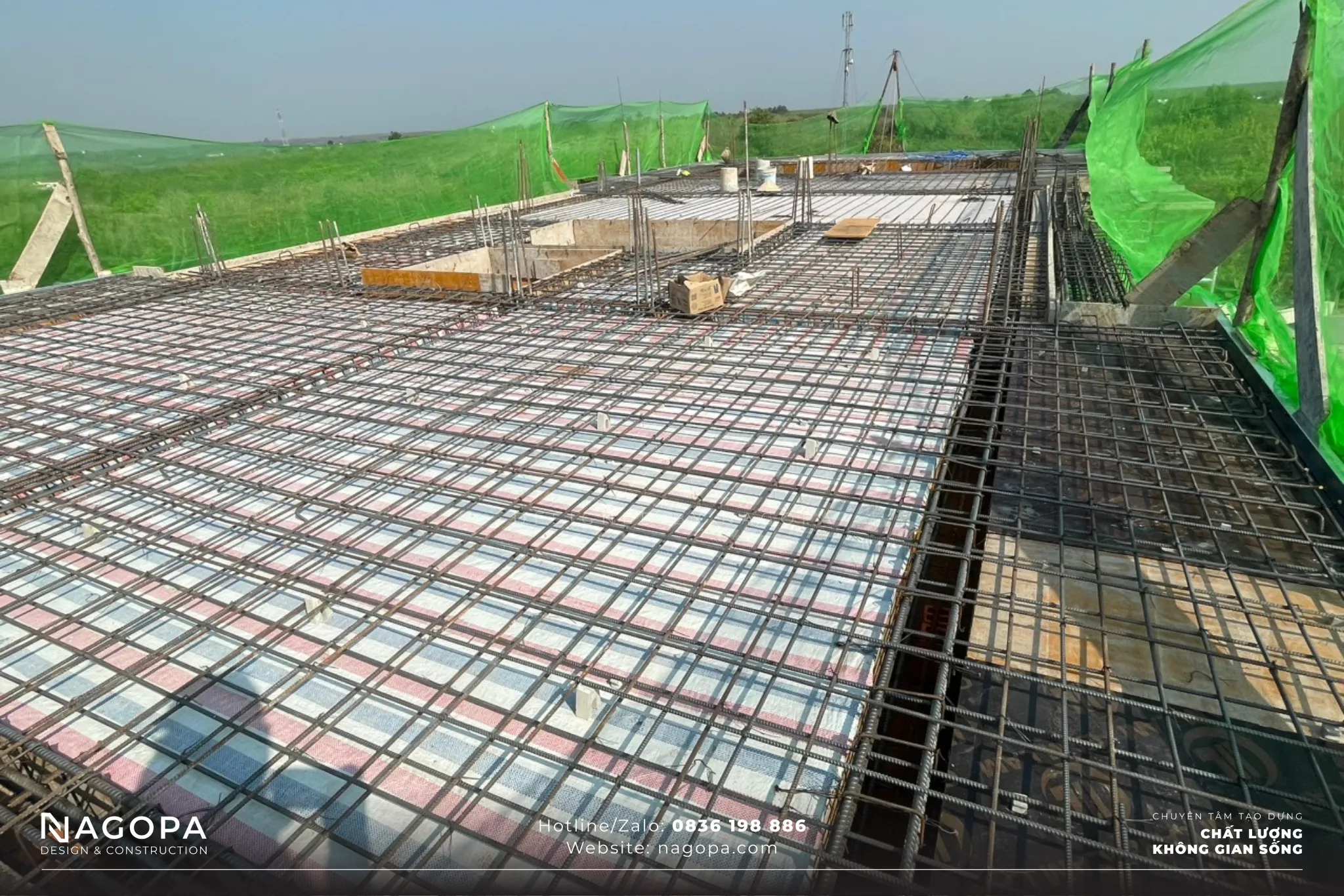 bố trí cốt thép dầm sàn tầng 5 ps house dầu tiếng