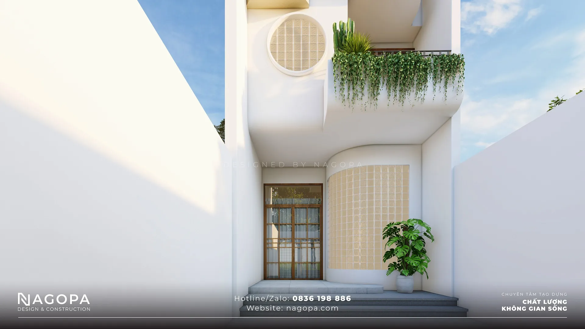 La's House - Nhà phố 4 tầng phong cách địa trung hải 3