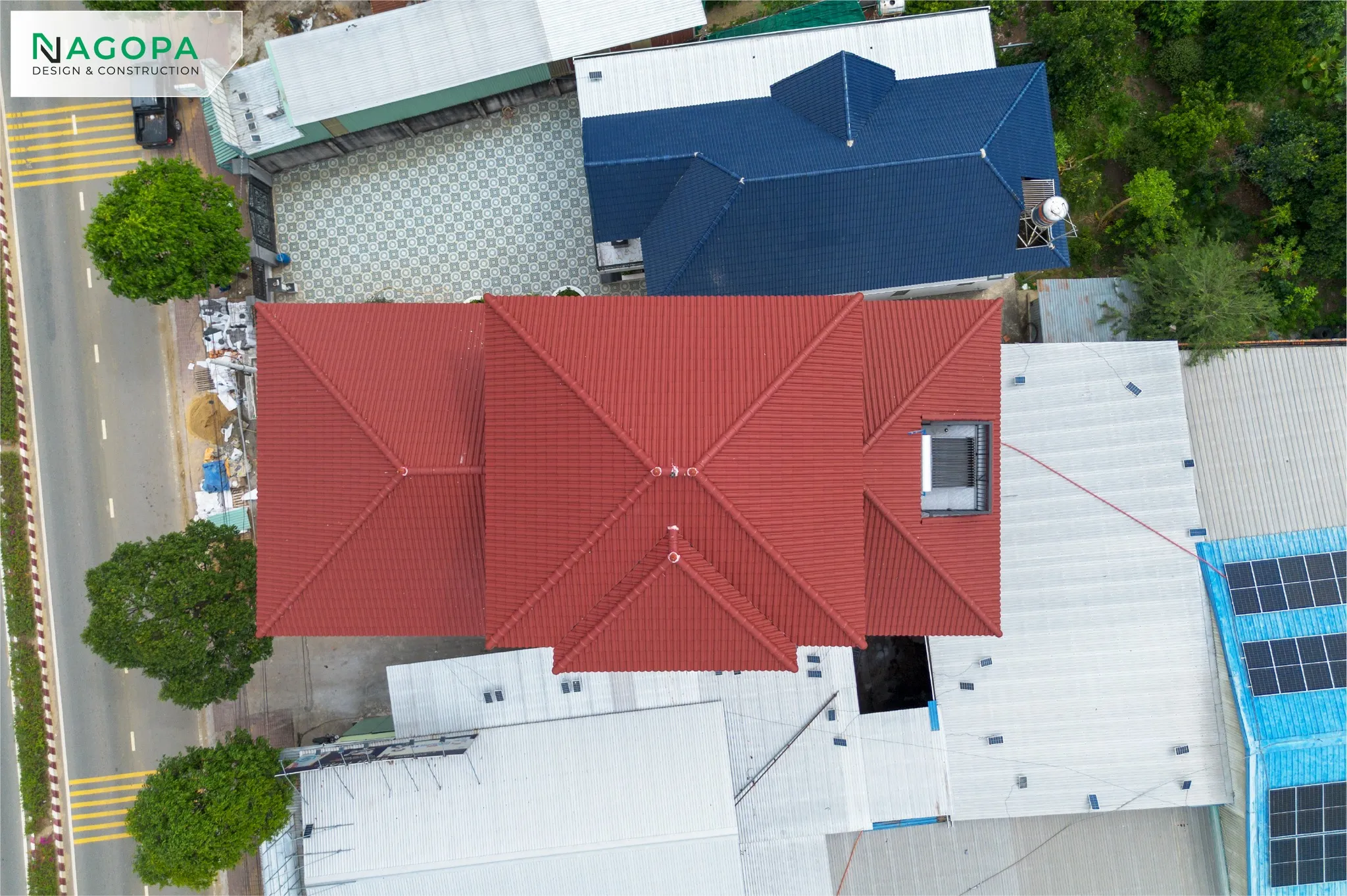 ps house dầu tiếng qua góc chụp flycam 10