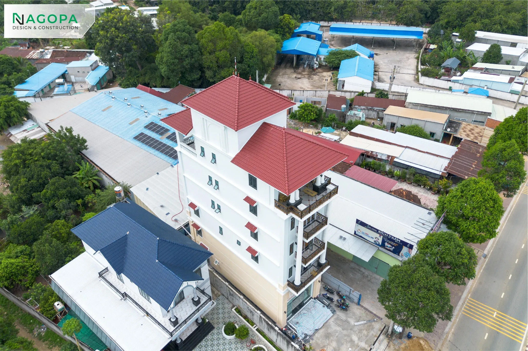 ps house dầu tiếng qua góc chụp flycam 8