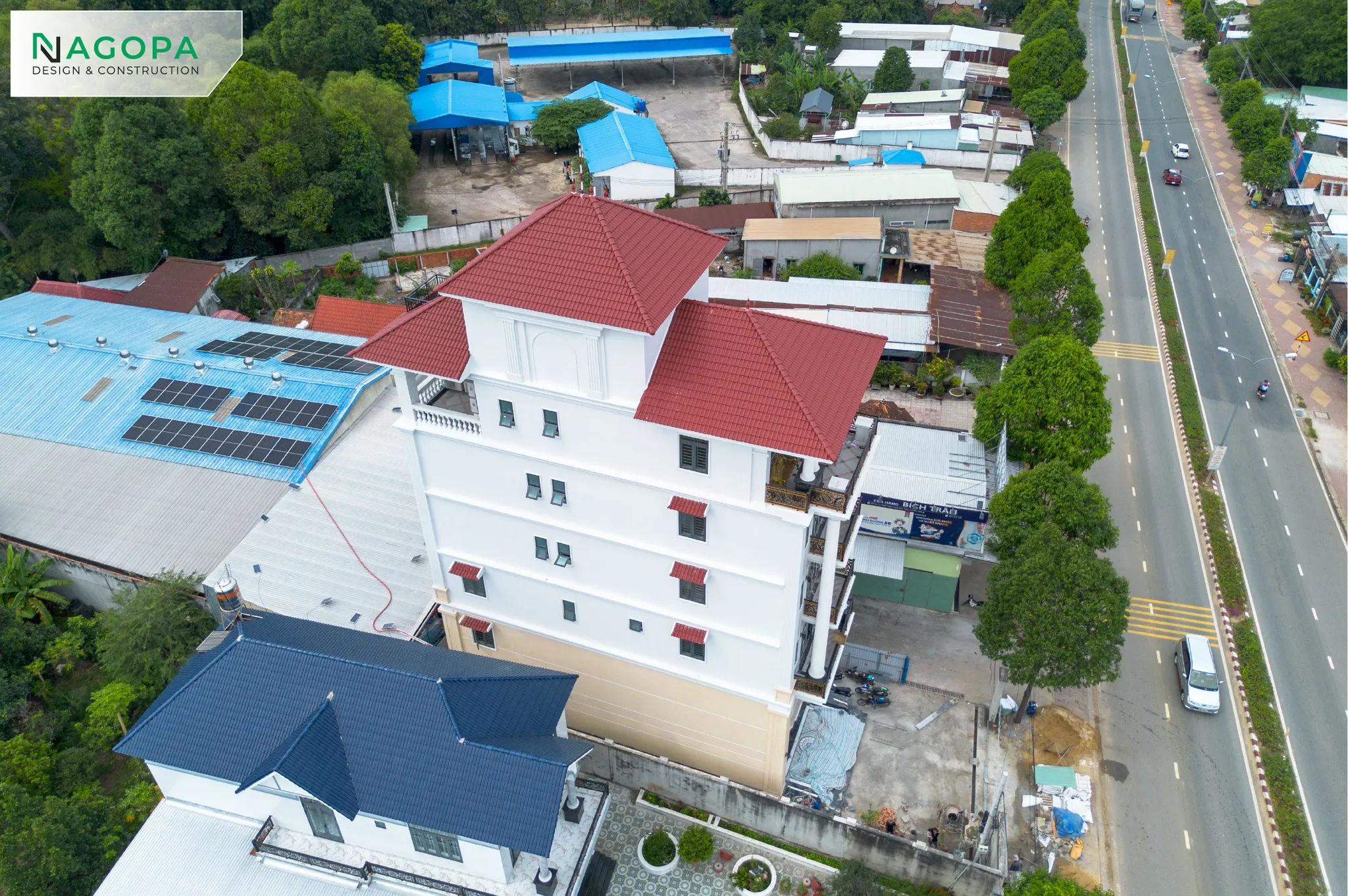 ps house dầu tiếng qua góc chụp flycam 9