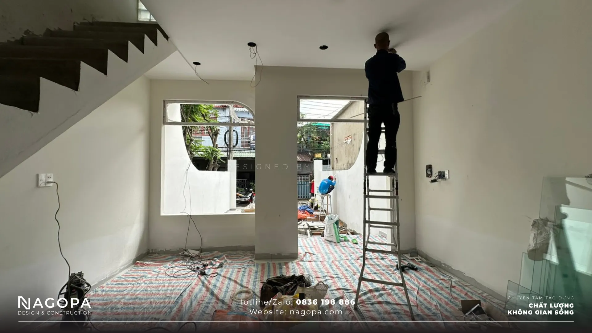 tiến độ hoàn thiện hangs house tại thủ dầu một 29-07-2024 6
