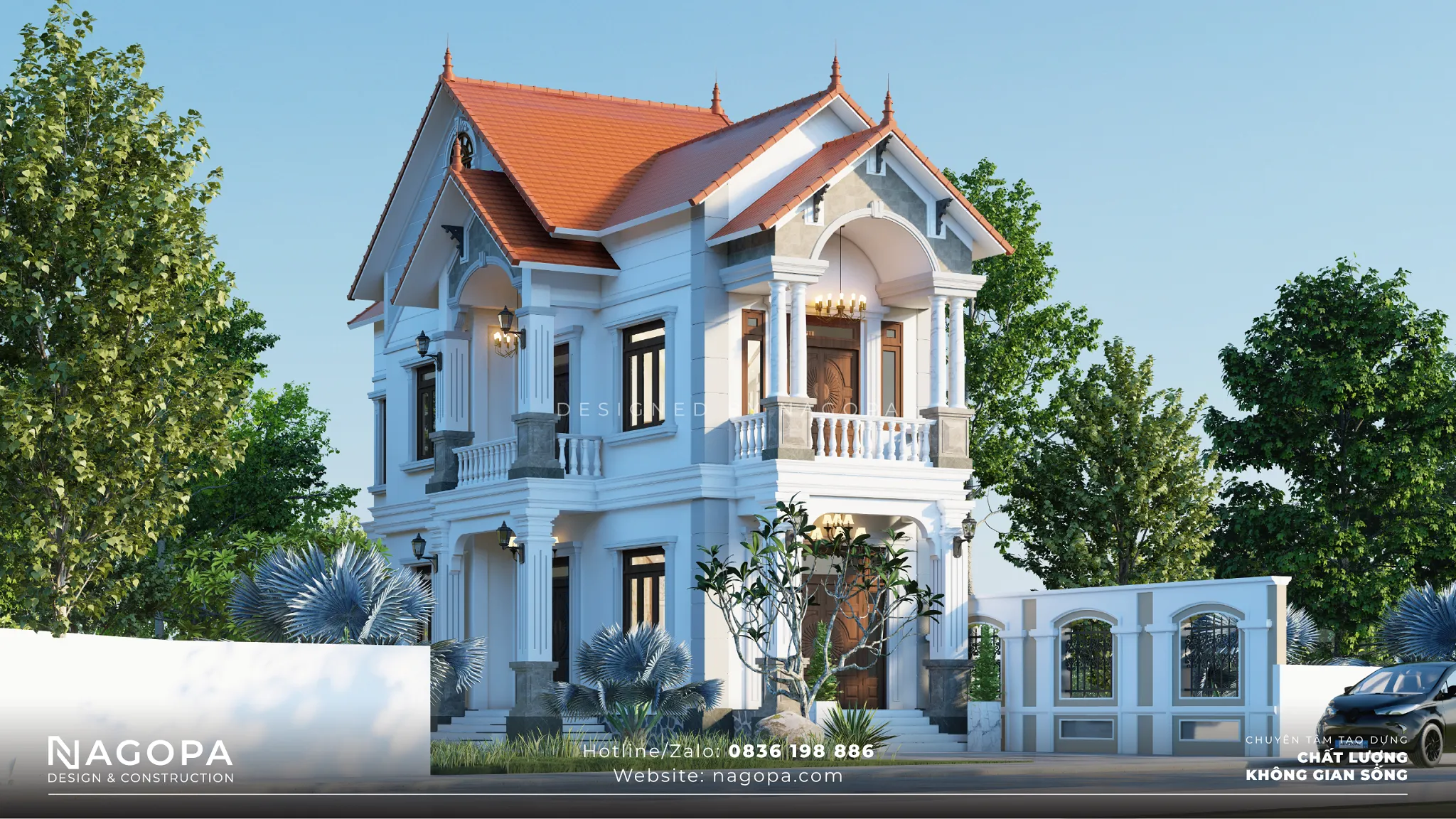 Tuan's House - Nhà 2 tầng mái thái có 3 phòng ngủ