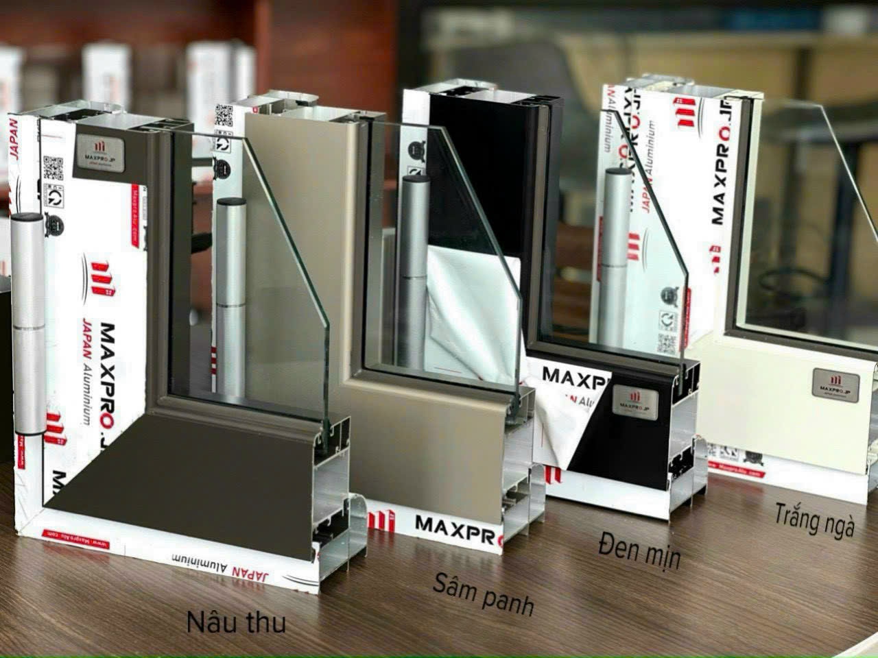 bảng màu nhôm maxpro