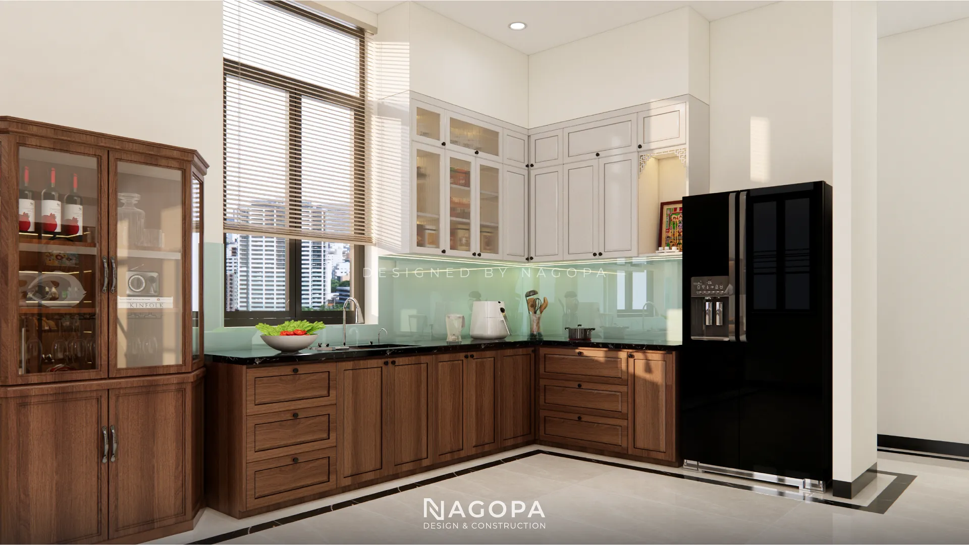 thiết kế nội thất phòng bếp duyens house thủ dầu một 2