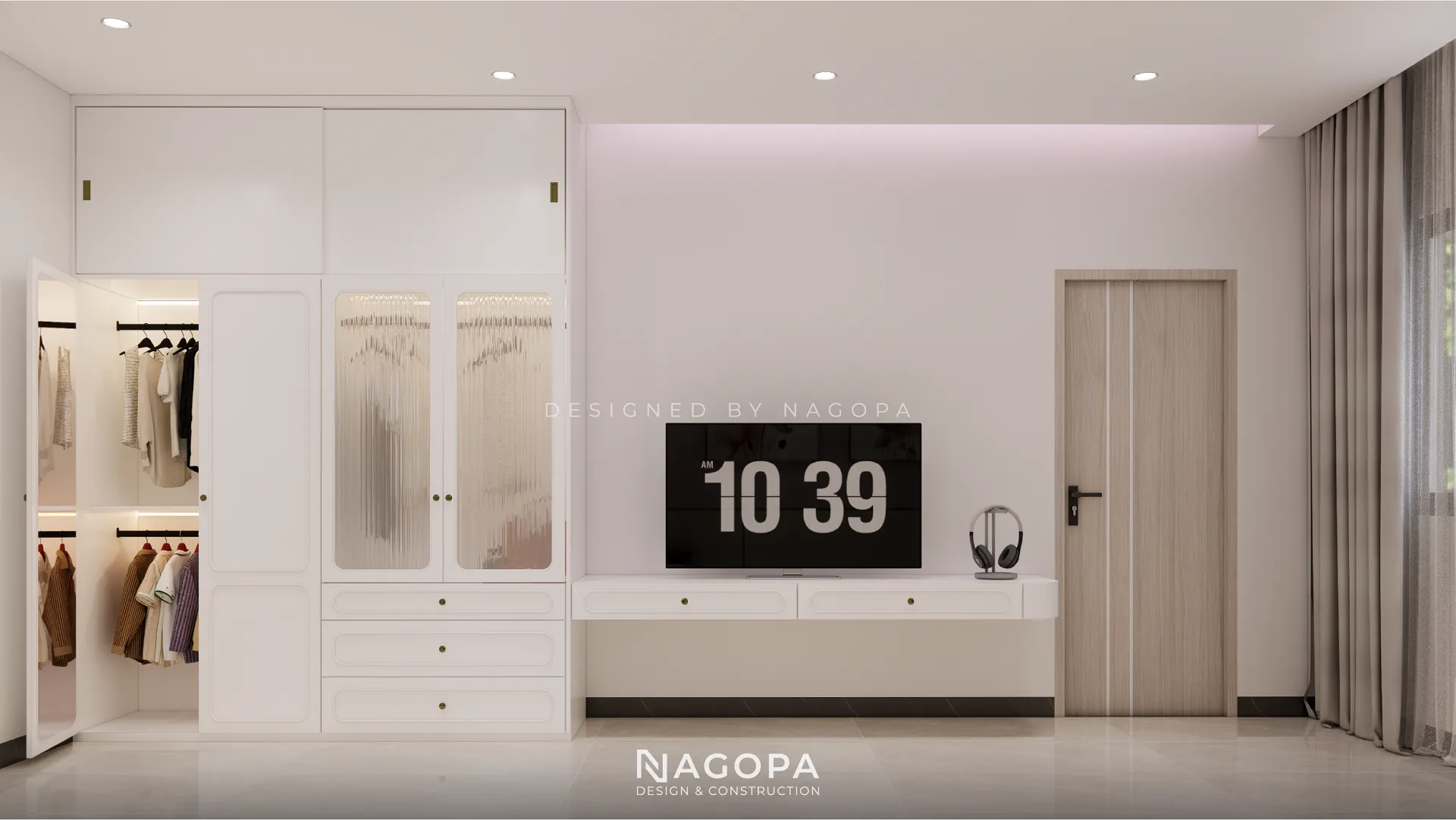 thiết kế nội thất phòng ngủ duyens house thủ dầu một 2