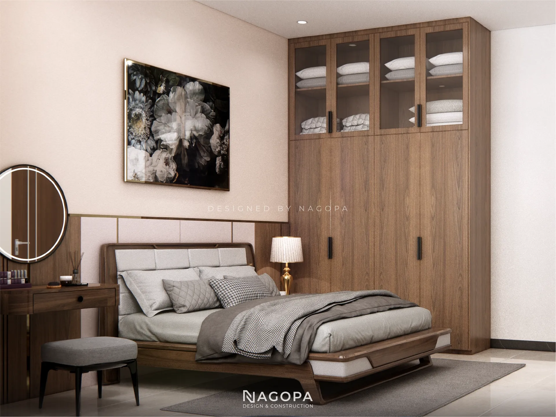 thiết kế nội thất phòng ngủ duyens house thủ dầu một 7