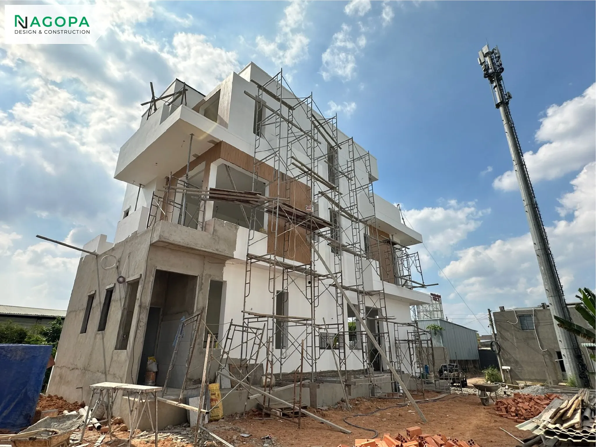 giai đoạn thi công hoàn thiện phucs house tân uyên go2432