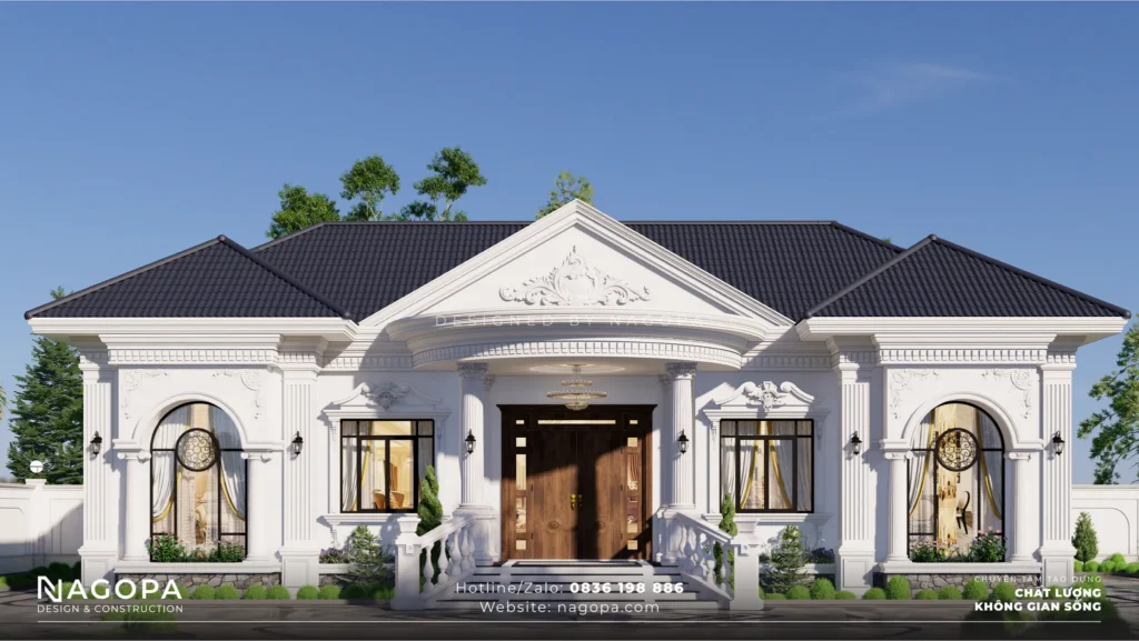 khanhs house nhà vườn tân cổ điển 200m2 1