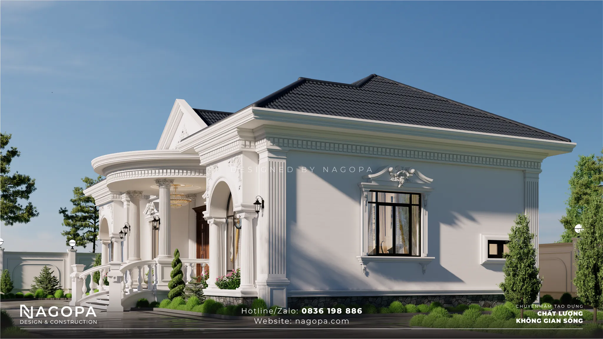 khanhs house nhà vườn tân cổ điển 200m2 1