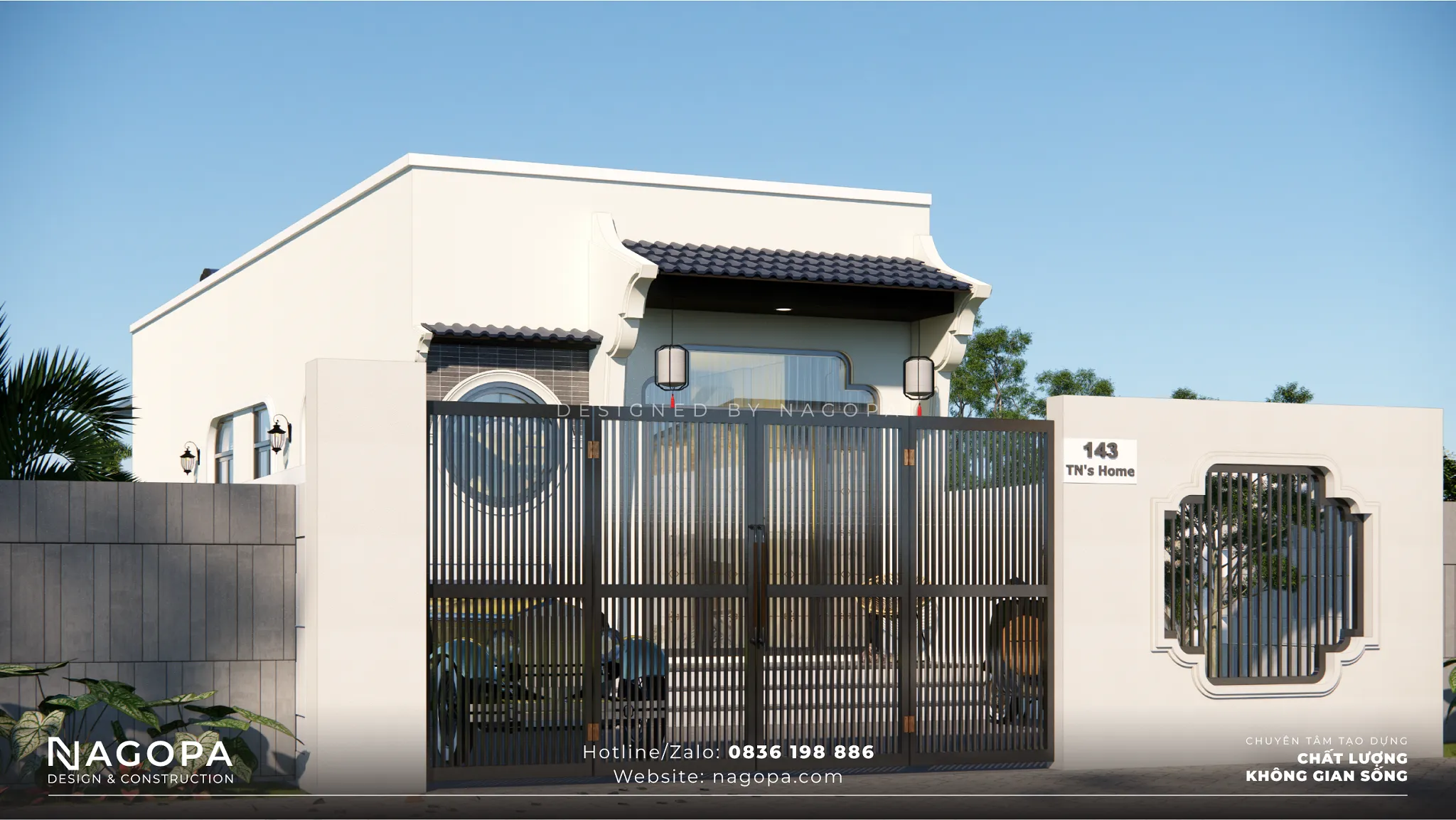 Truong's House - Nhà cấp 4 kiến trúc Indochine | GO2438 2