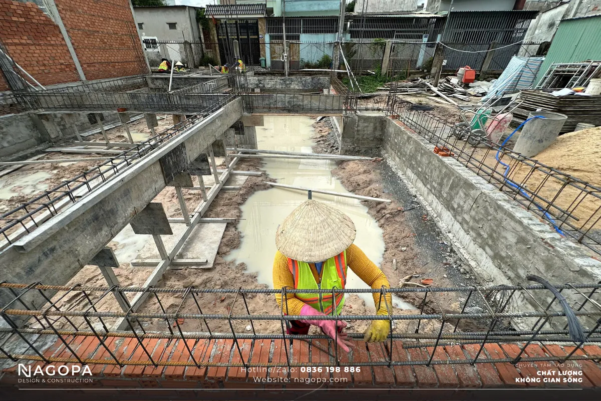 bố trí thép đai trong cấu kiện đà kiềng 1
