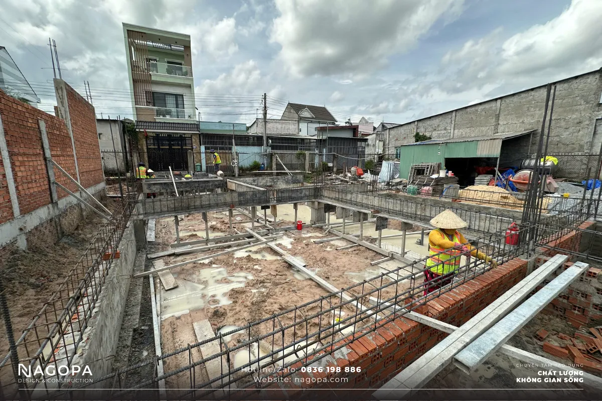 bố trí thép đai trong cấu kiện đà kiềng 2