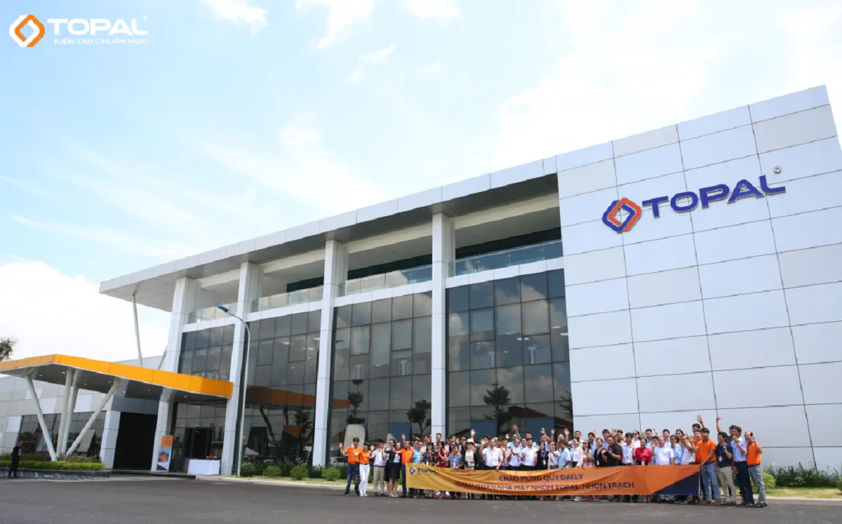 nhà máy nhôm topal