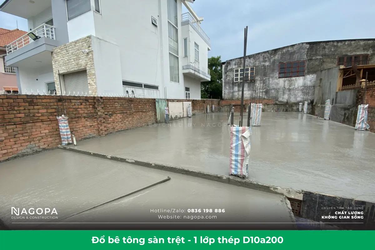 tầm quan trọng của việc đổ bê tông sàn trệt