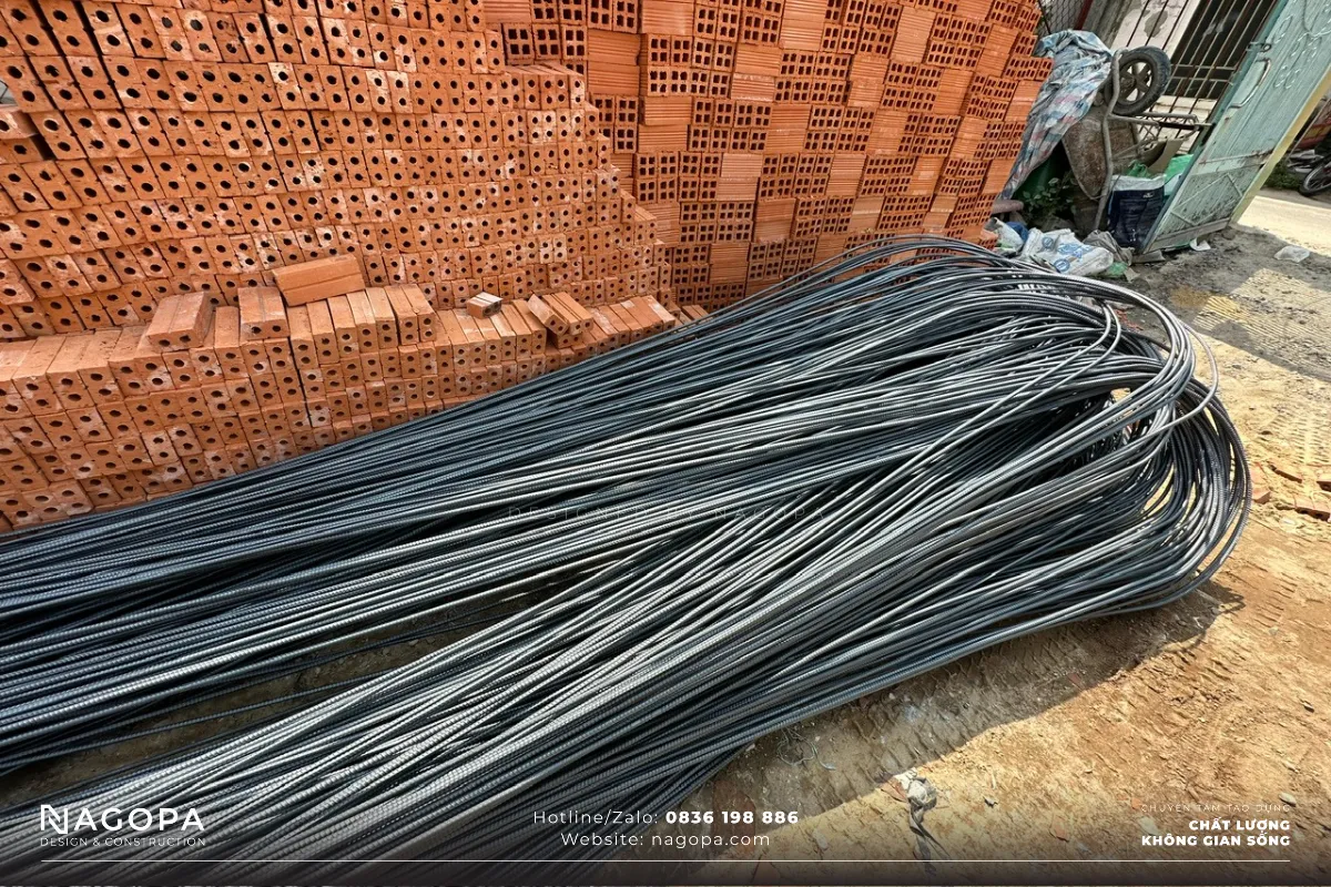 tập kết sắt thép tại nghĩa house thủ dầu một