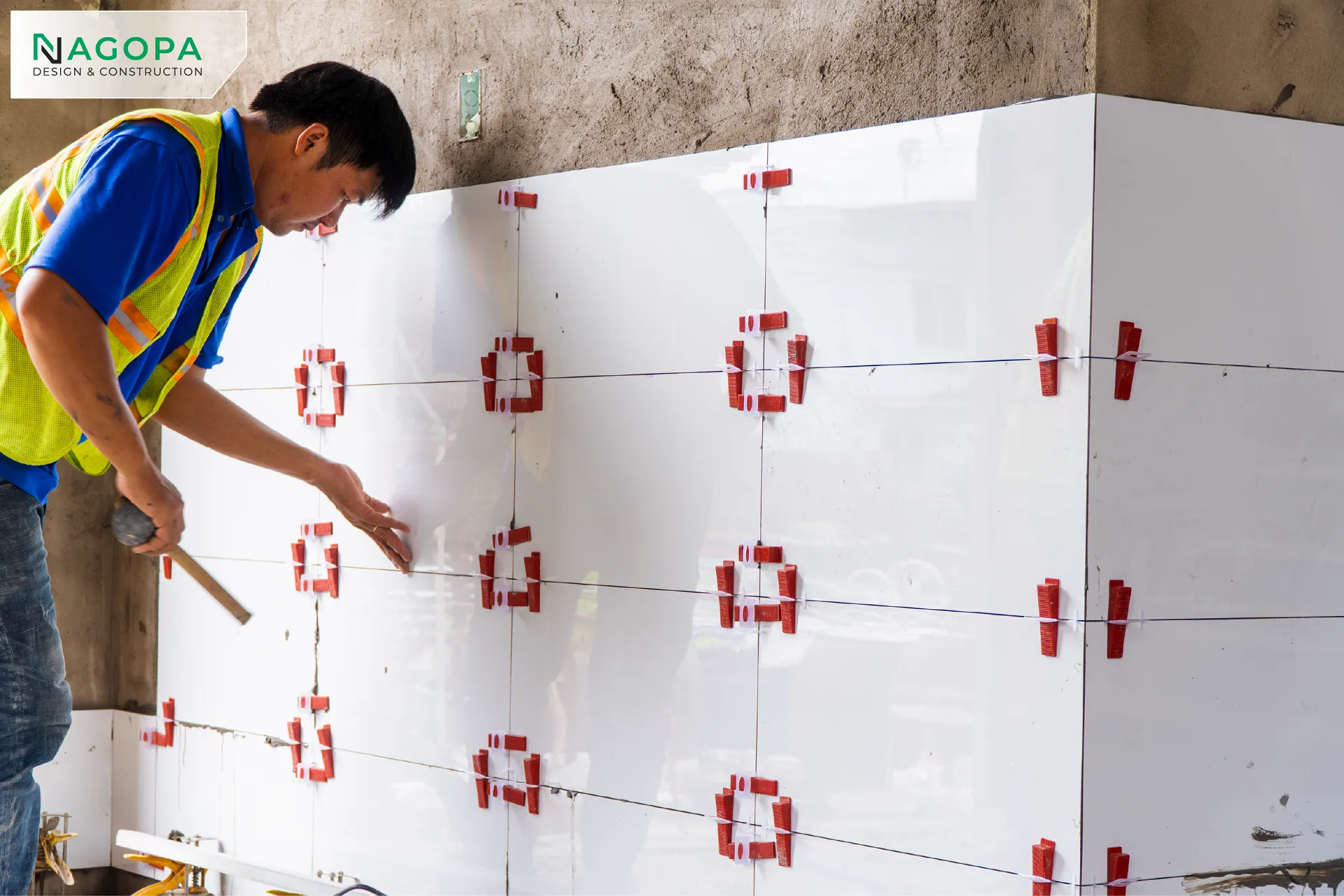 tiêu chuẩn thi công ốp lát gạch đẹp tại nagopa 2