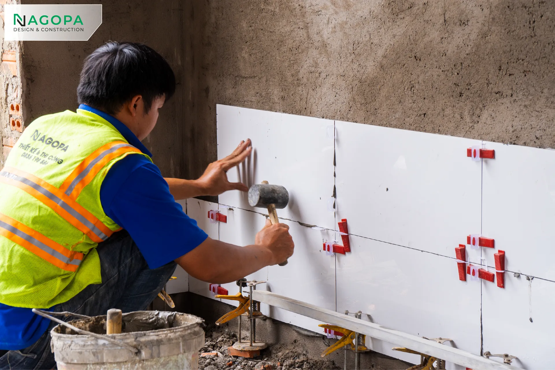 tiêu chuẩn thi công ốp lát gạch đẹp tại nagopa