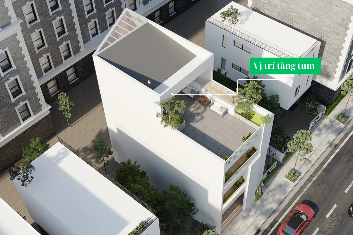 công năng của tầng tum