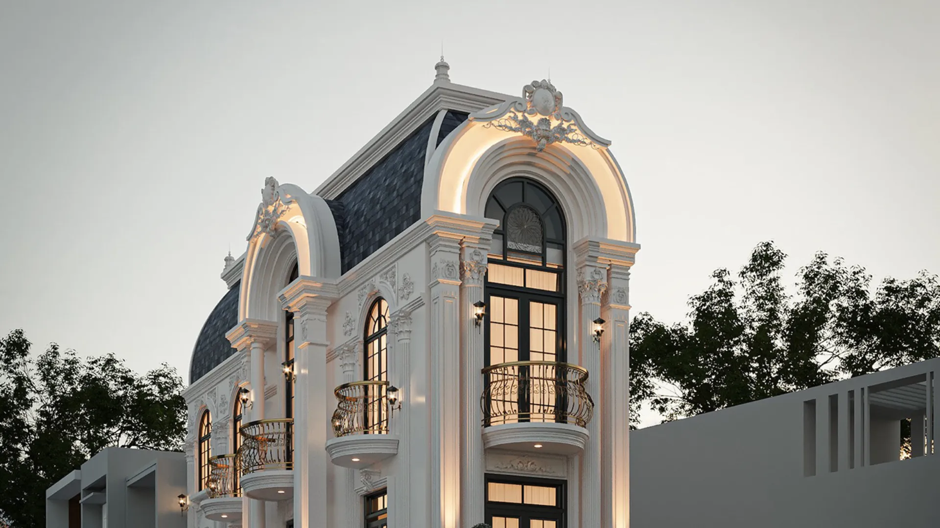 nhà ống tân cổ điển 3 tầng có gì đặc biệt