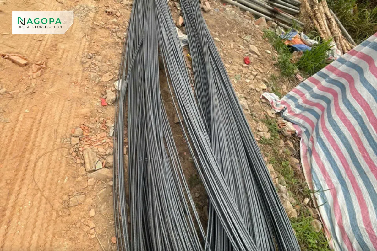 thép việt nhật sử dụng tại hs house tân uyên 1