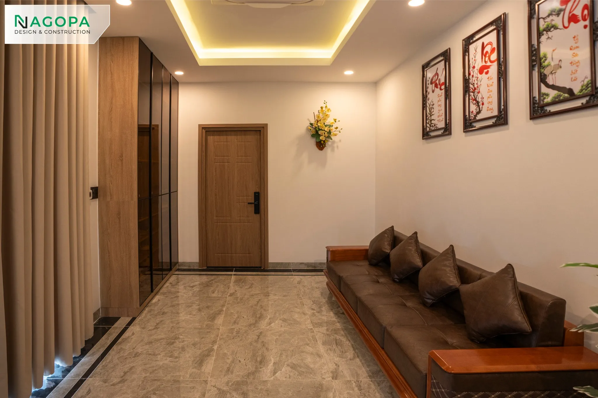thực tế không gian hành lang ps home dầu tiếng