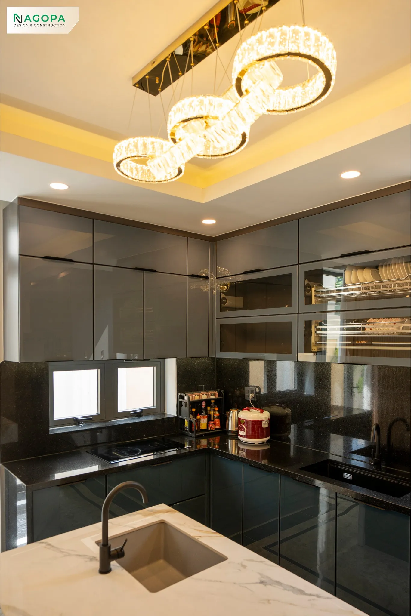 thực tế không gian phòng bếp ps home dầu tiếng 2