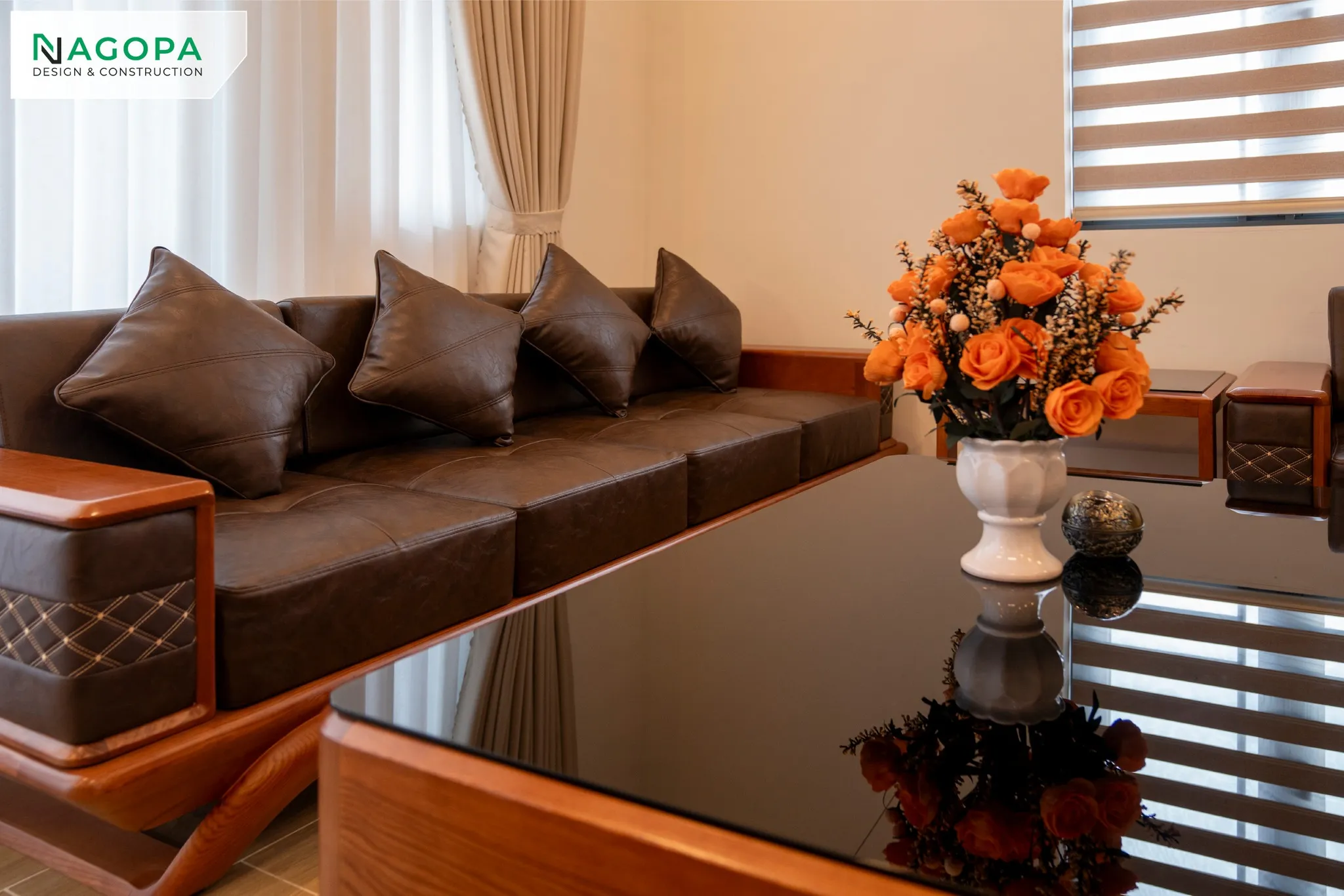 thực tế không gian phòng khách ps home dầu tiếng 2