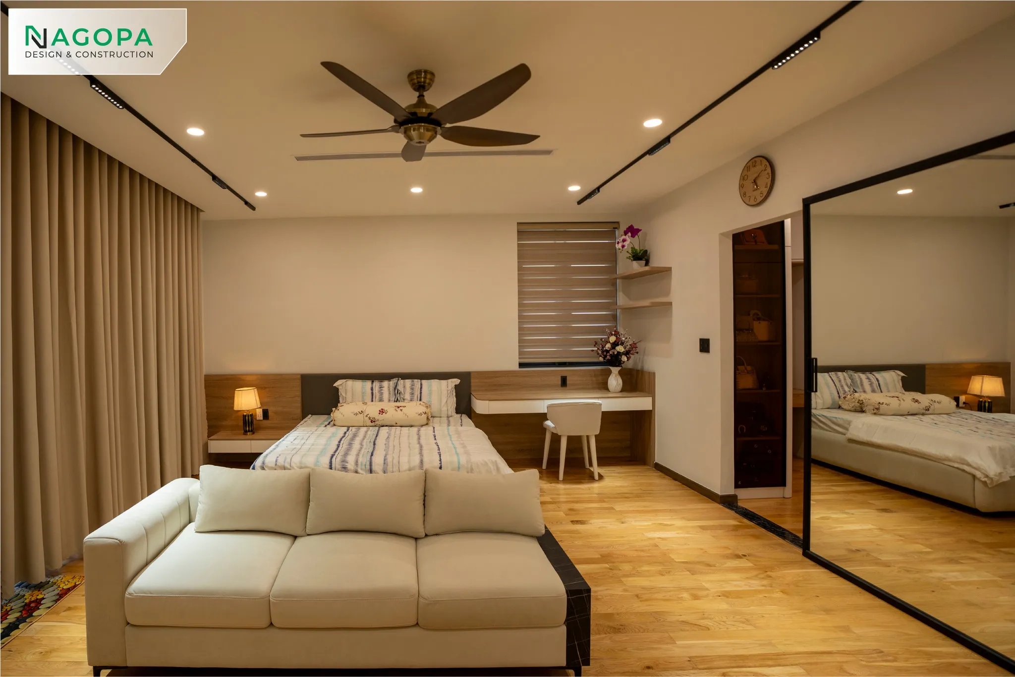 thực tế không gian phòng ngủ ps home dầu tiếng