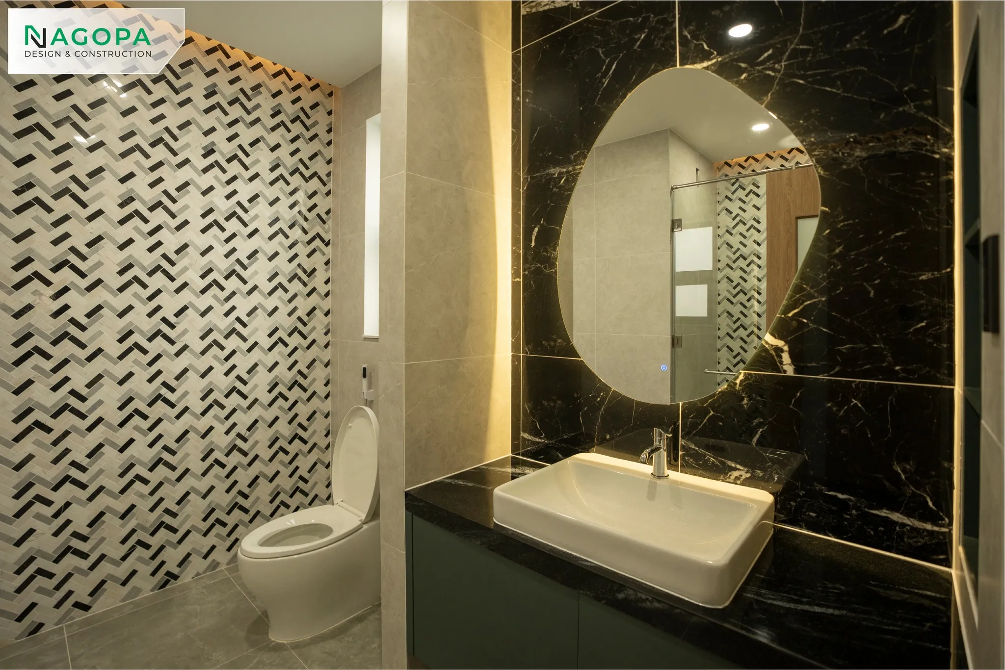 thực tế không gian phòng tắm master ps home dầu tiếng 1