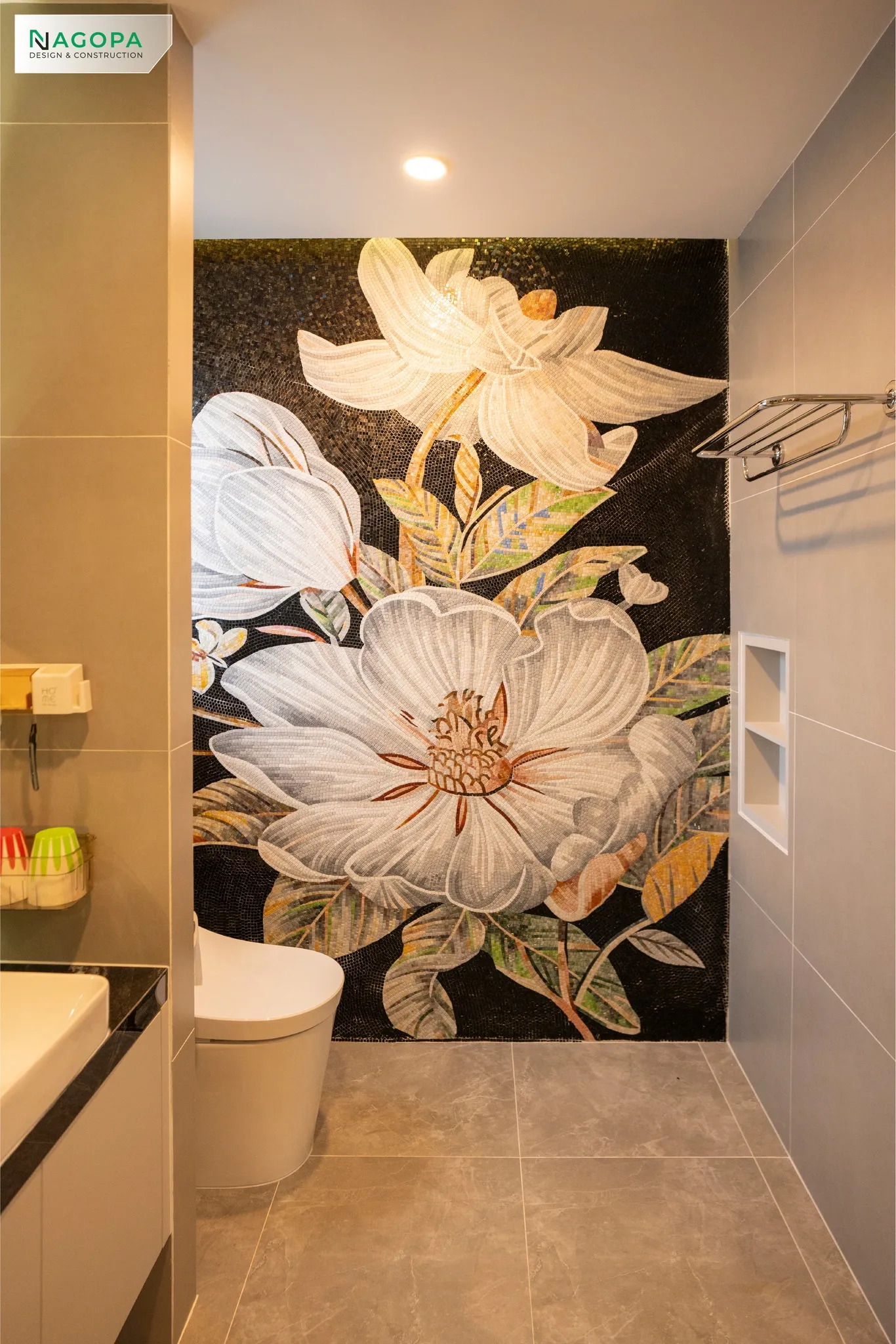 thực tế không gian phòng tắm master ps home dầu tiếng 2