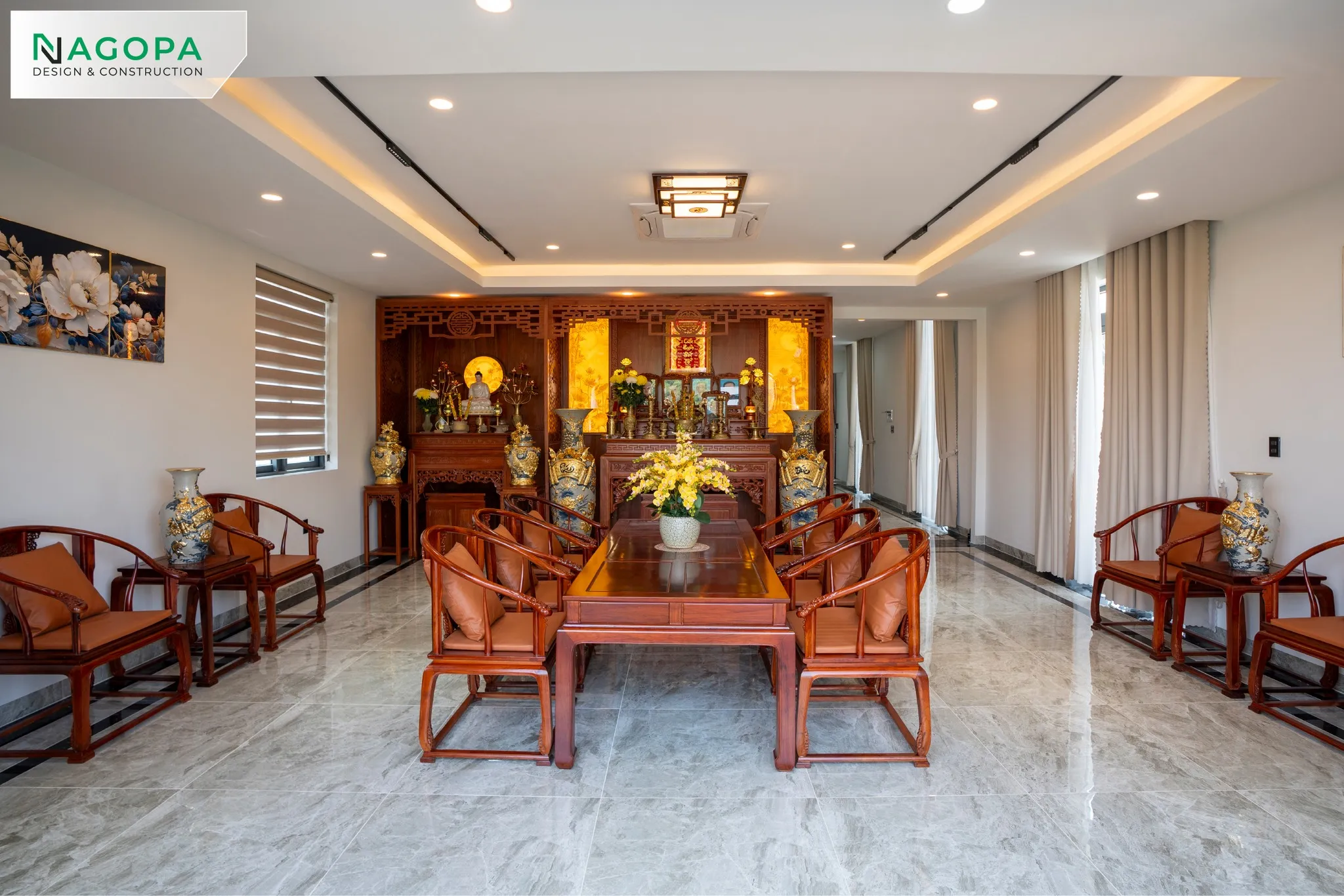 thực tế không gian phòng thờ ps home dầu tiếng