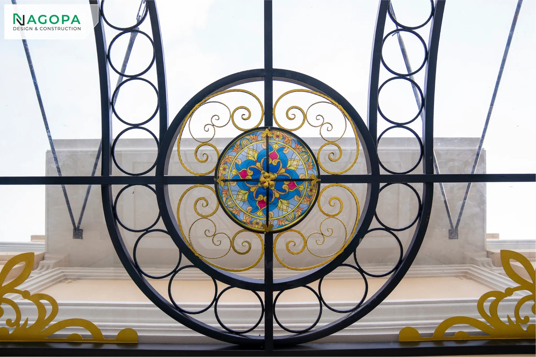 thực tế mái che sảnh ps home dầu tiếng