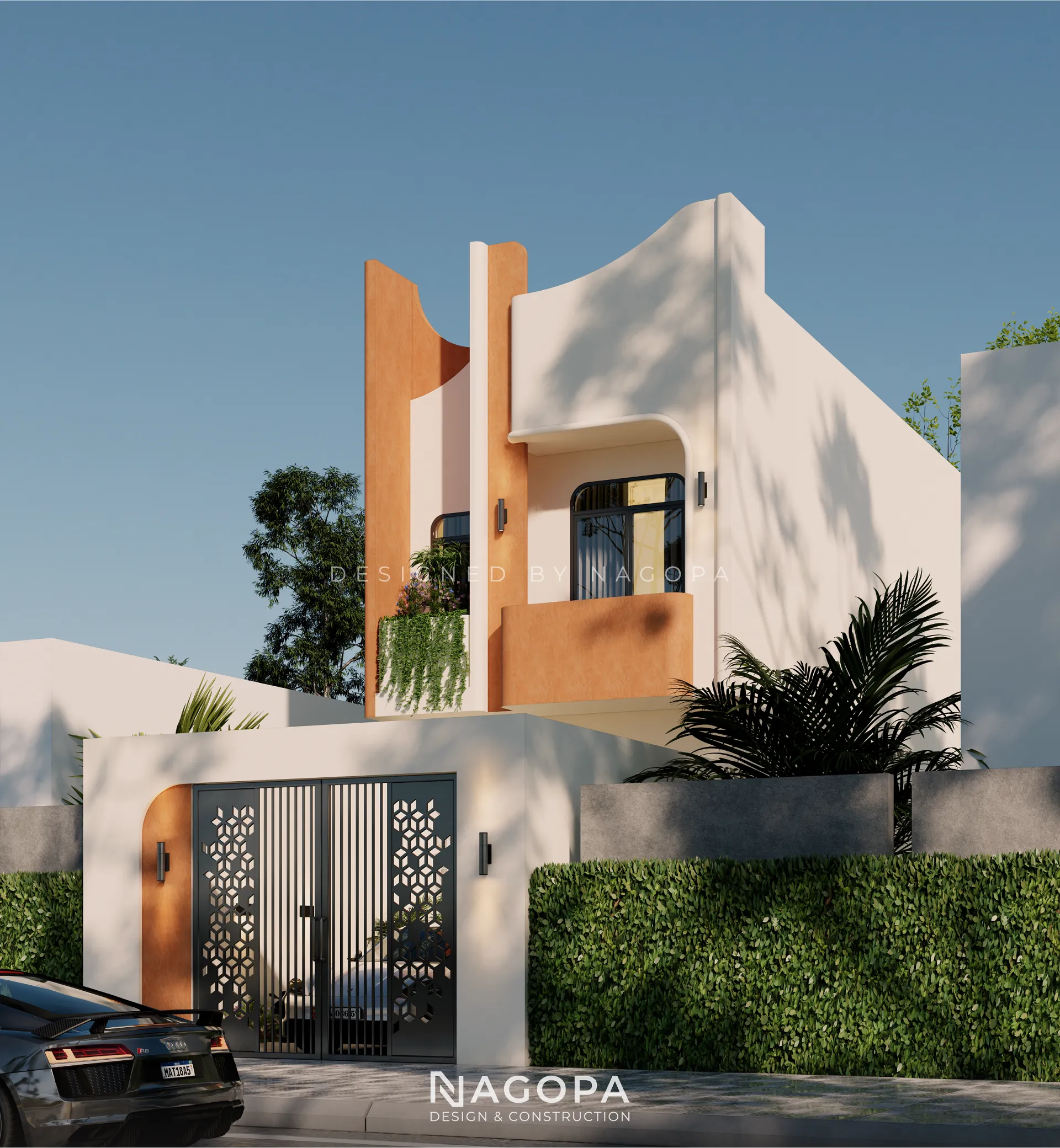 QV's House - Kiến trúc hiện đại, công năng tiện nghi | GO2544