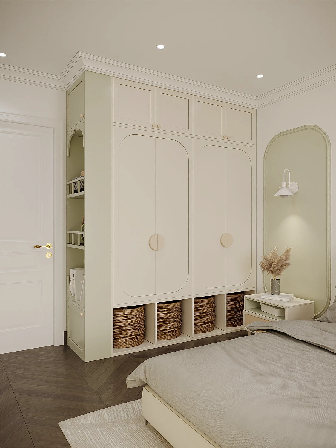  mẫu thiết kế phòng ngủ phong cách indochine kết hợp hiện đại 1
