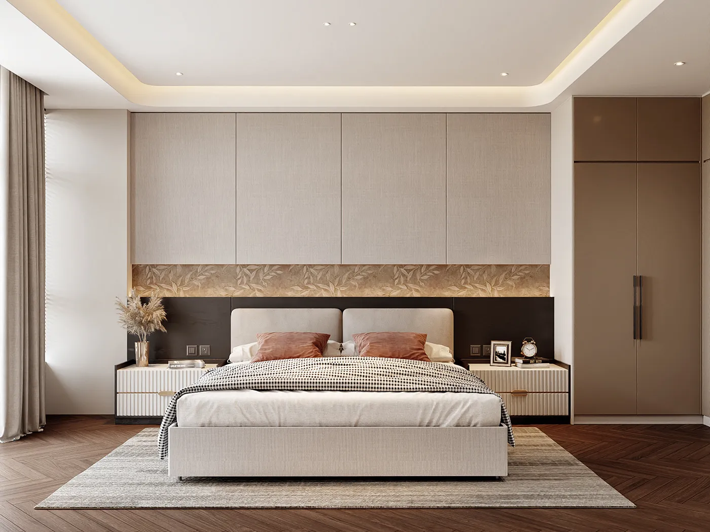 mẫu ngủ được tối ưu không gian lưu trữ