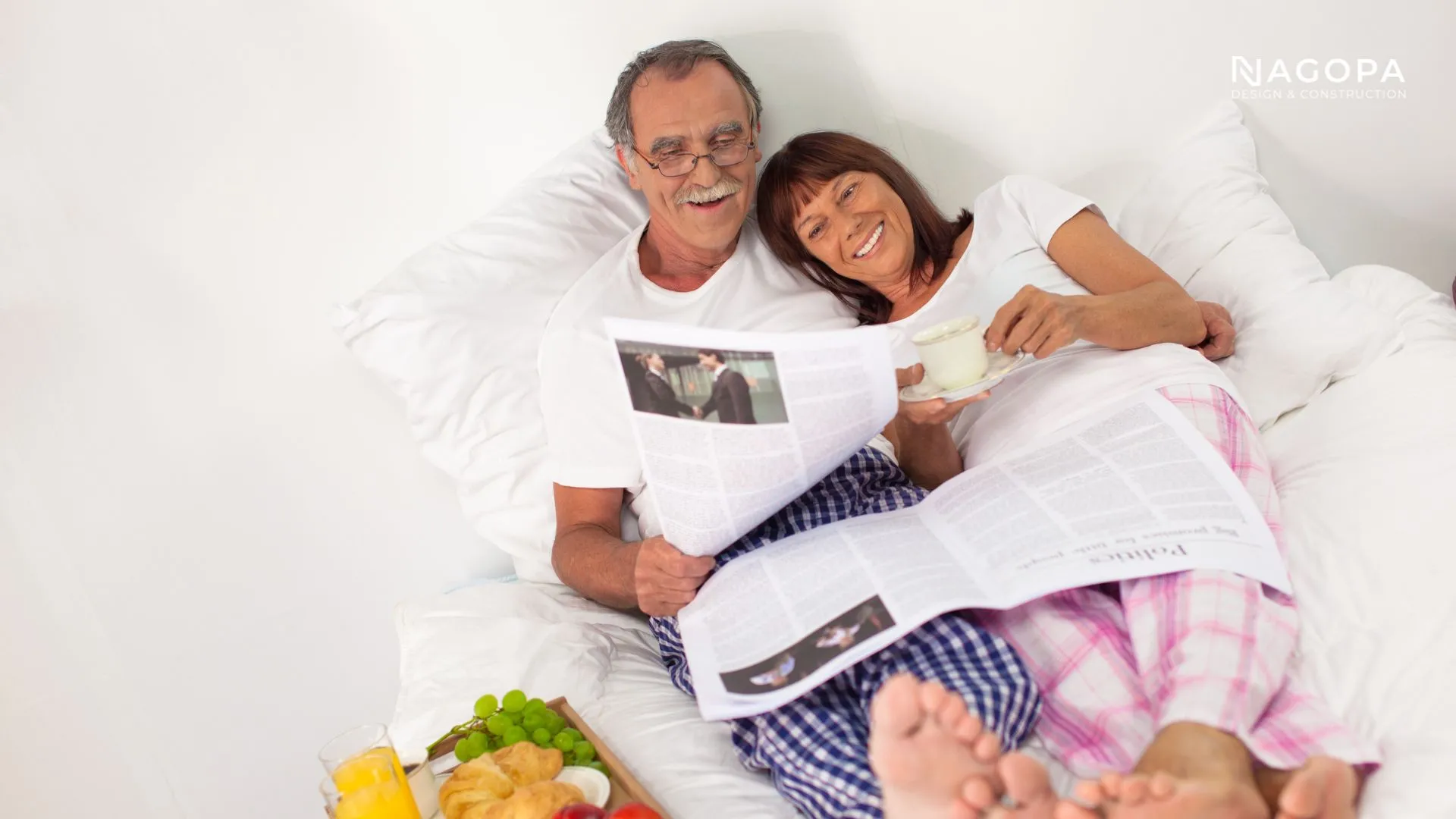 thiết kế phòng ngủ cho người lớn tuổi giúp tinh thần thoải mái