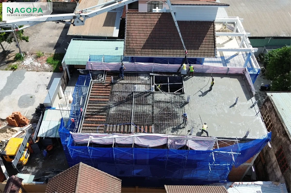 ưu điểm khi thi công xây nhà trong mùa mưa