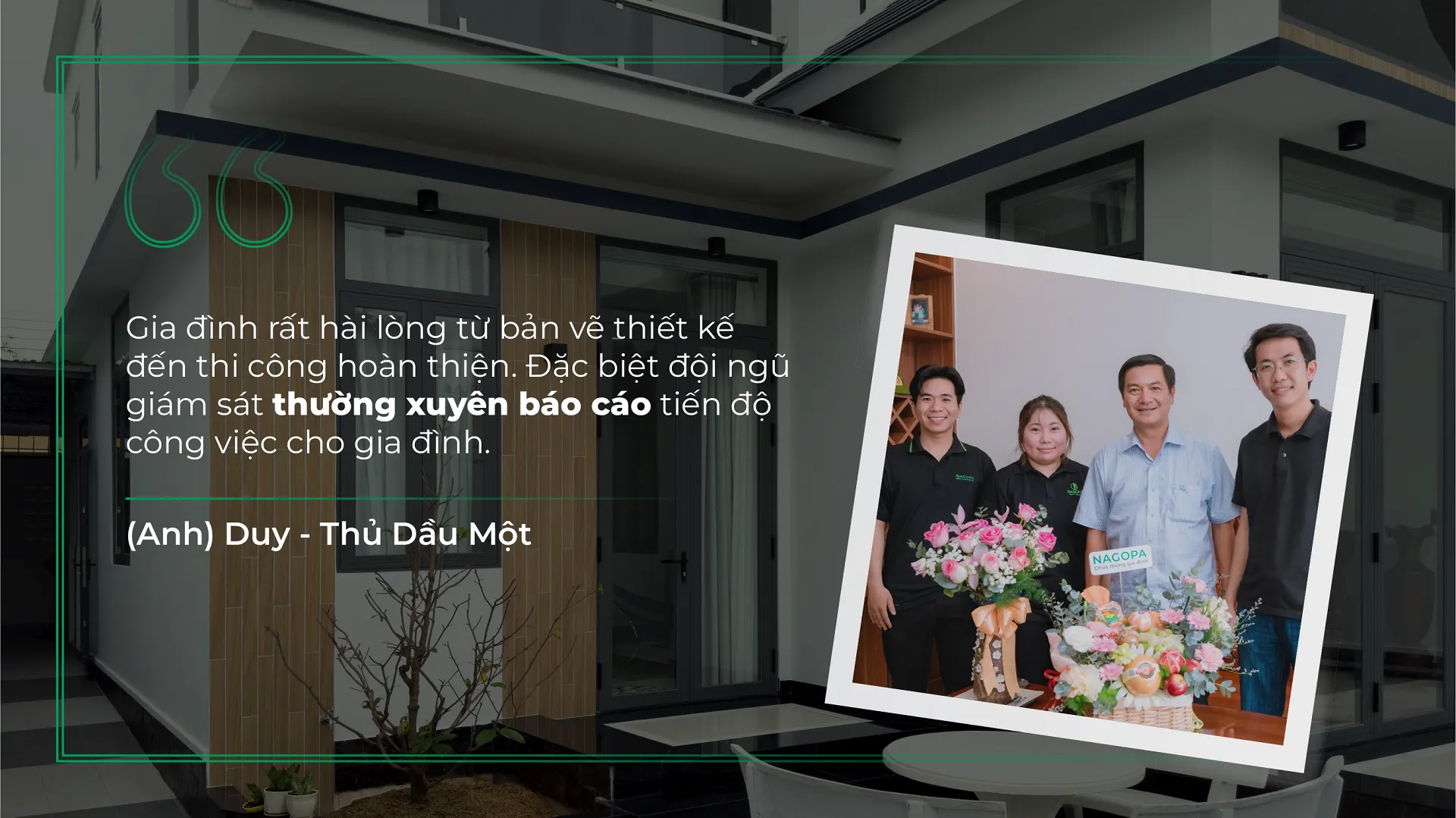 cảm nhận khách hàng anh duy duyens house thủ dầu một