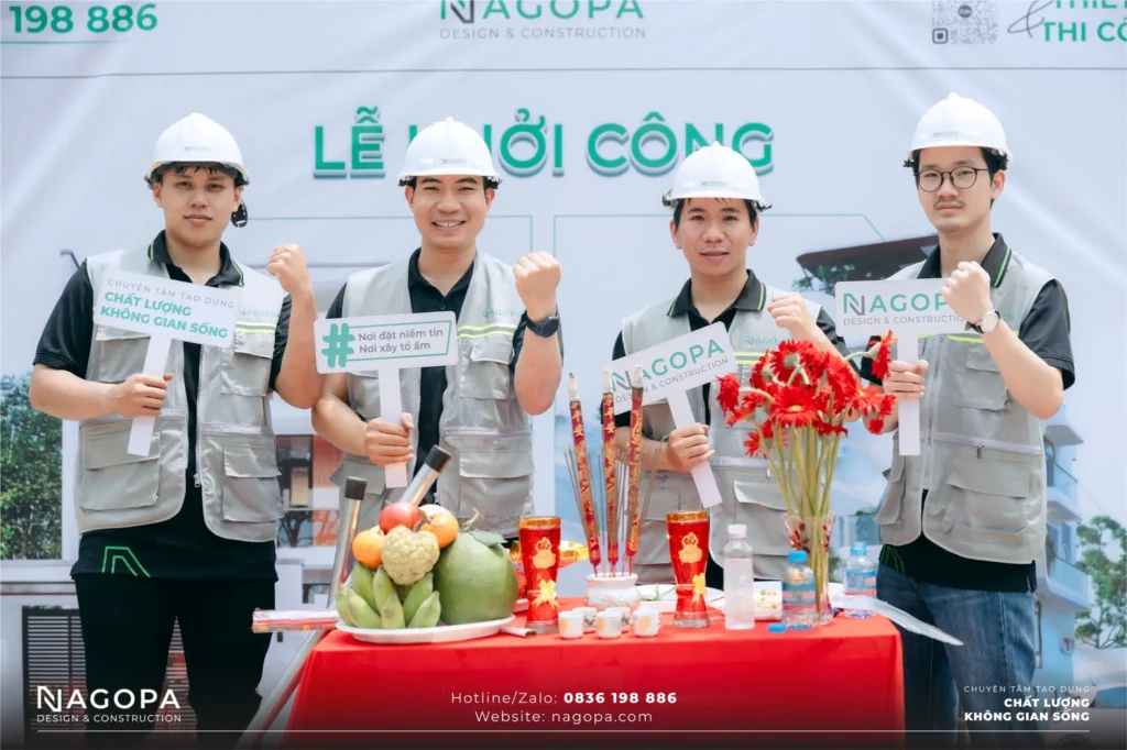công ty nagopa có nhiều năm thâm niên trong ngành xây dựng